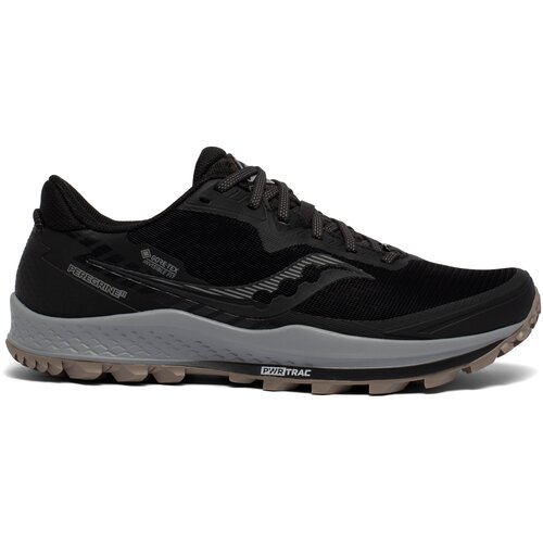 фото Беговые кроссовки saucony peregrine 11 gtx black/gravel (us:7,5)