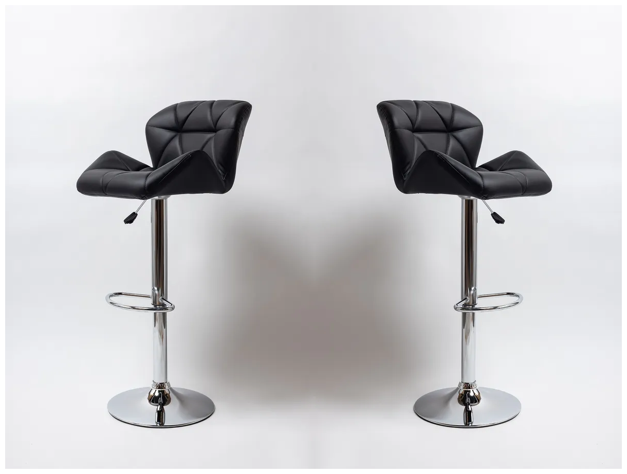 Комплект из двух барных стульев BN-1062-2 черный