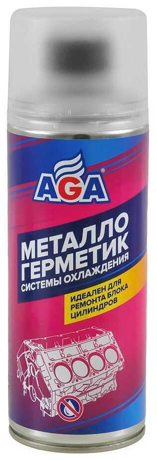 Металлогерметик для системы охлаждения AGA 335 мл AGA701R