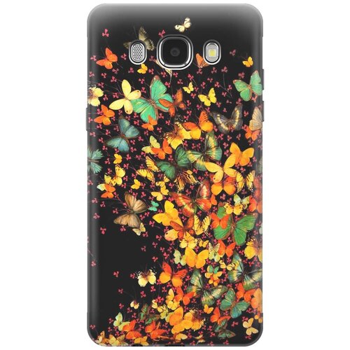 фото Re:pa накладка transparent для samsung galaxy j5 (2016) с принтом "взрыв бабочек"