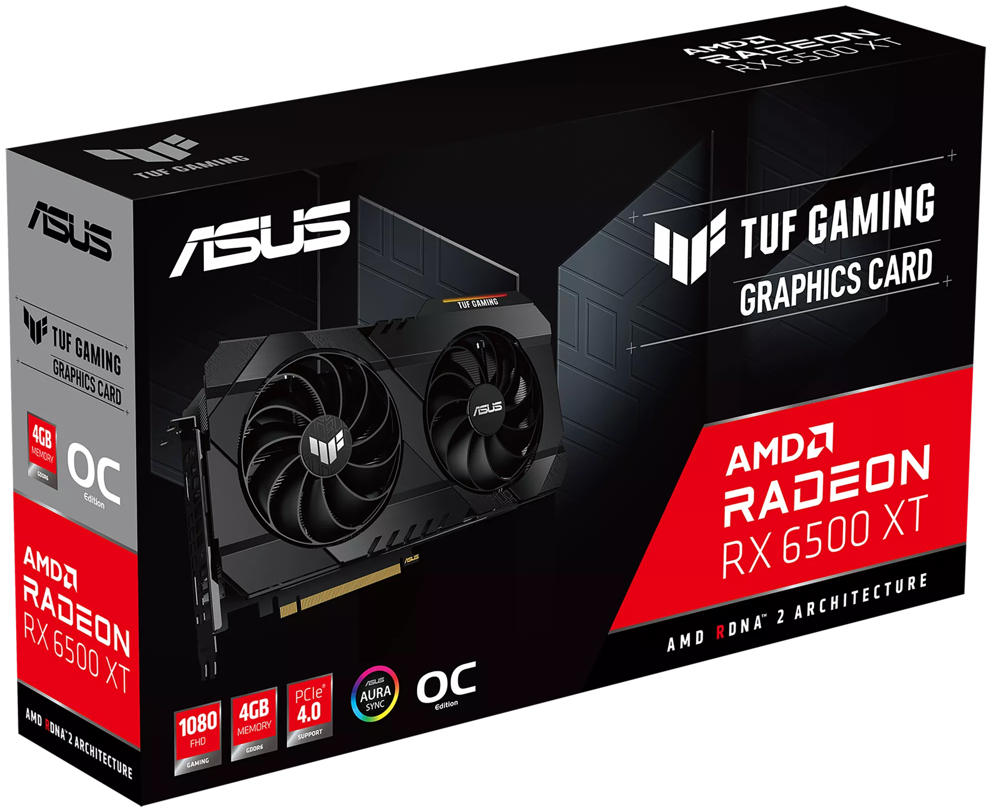Видеокарта PCI-E ASUS 4GB GDDR6 64bit 6nm 2420/18000MHz HDMI DP - фото №9