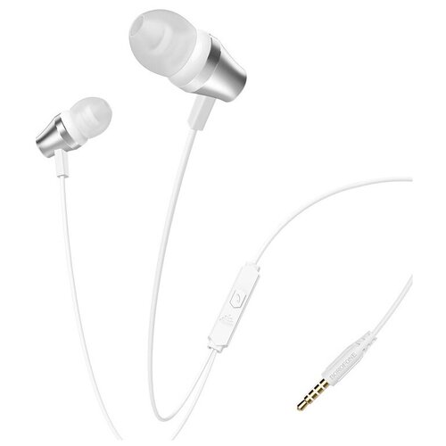 Наушники Borofone BM38 Bright Sound - Серебристые 22500₽