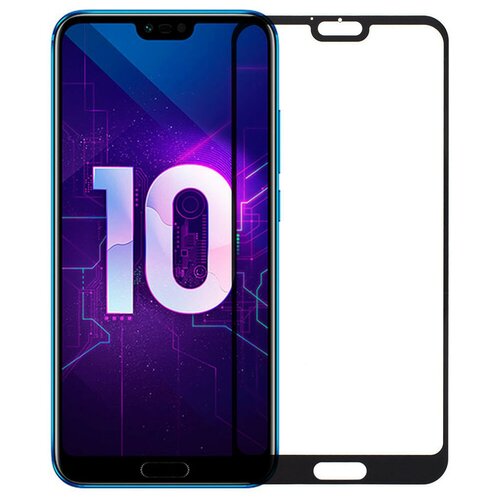 Защитное стекло / бронестекло для Honor 10 (COL-L29) полное покрытие черное защитное стекло бронестекло для honor 10 col l29 полное покрытие черное