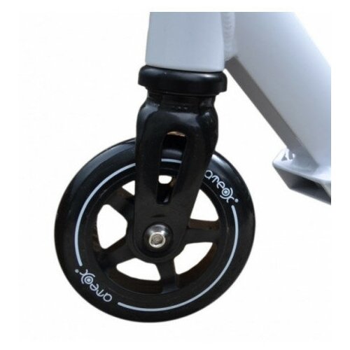 Колесо для трюкового самоката с подшипниками алюминий (100 мм) колесо для трюкового самоката с подшипниками пластик 100 мм