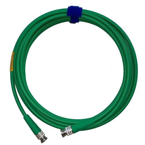 Кабель коаксиальный BNC - BNC GS-PRO 12G SDI BNC-BNC mob green 5.0m