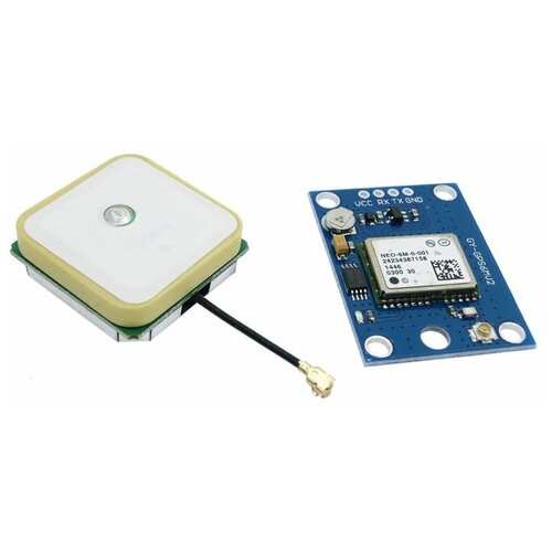 Модуль GPS NEO-6M с активной антенной gps module micro usb neo 6m neo 7m neo 8m satellite positioning 51 microcontroller stm32 neo ceramic antenna module for arduino