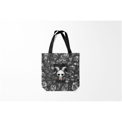 фото Сумка-шоппер / 40х40 см / геймерам / the binding of isaac воронка исаака burnettie