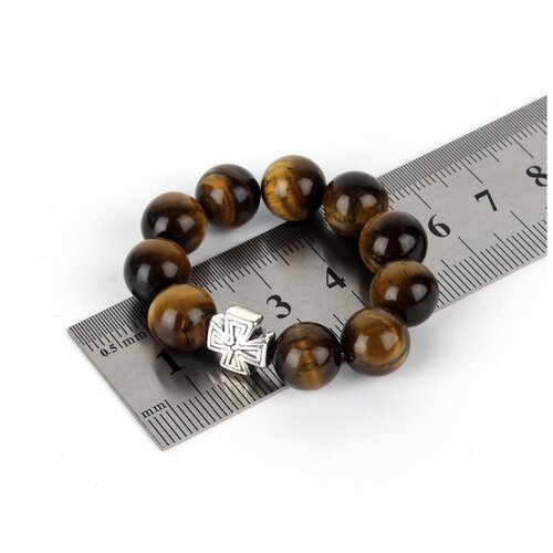 Кольцо Псалом, тигровый глаз, мультиколор