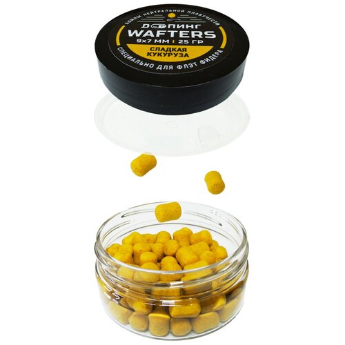 doпинг бойлы wafters fider серия 9х7мм карп карась Doпинг Бойлы Wafters, FIDER серия, 9х7мм. Сладкая Кукуруза