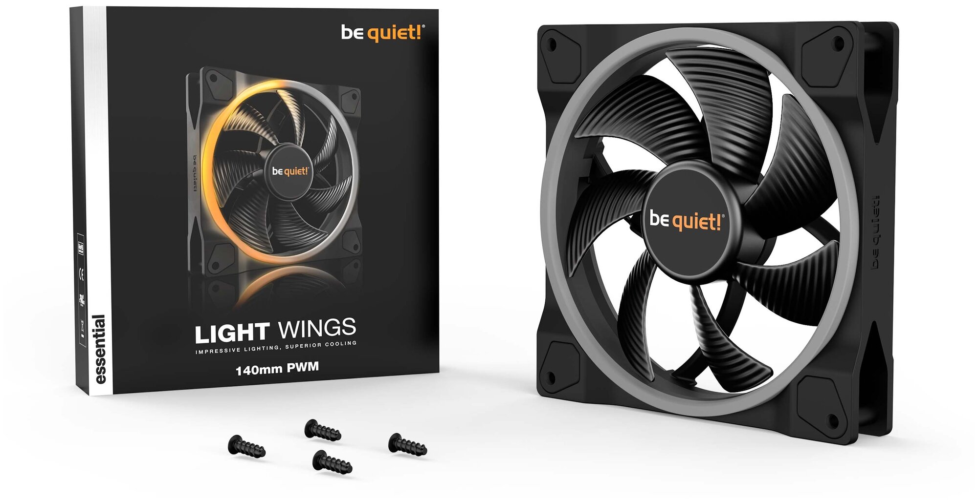 Вентилятор Be Quiet Light Wings 140mm BL074