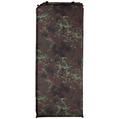 фото Коврик самонадувающийся talberg forest comfort mat, цвет: зеленый, коричневый, черный, 188 х 66 см