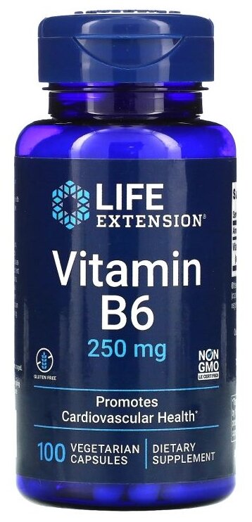 Капсулы Life Extension Vitamin B6