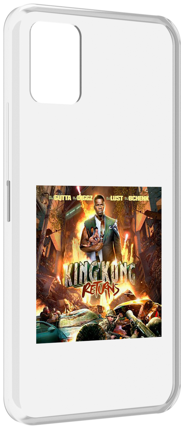 Чехол MyPads 50 Cent - King Kong Returns для Umidigi Power 5 задняя-панель-накладка-бампер