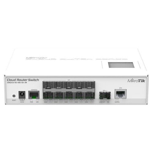 фото Роутер wi-fi mikrotik crs212-1g-10s-1s+in