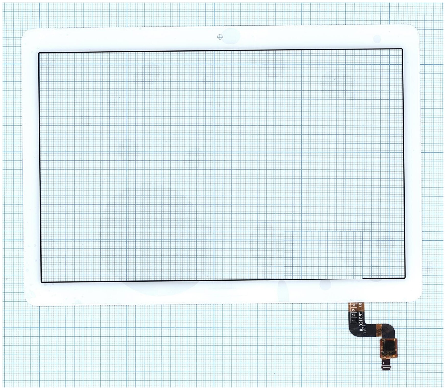 Сенсорное стекло (тачскрин) для Huawei MediaPad T3 10 белое