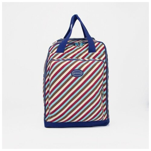 фото Сумка дорожная на молнии, отдел для обуви, наружный карман, цвет разноцветный нет бренда