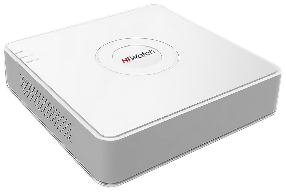 4-х канальный гибридный HD-TVI регистратор HiWatch DVR-104P-G для аналоговых, HD-TVI, AHD и CVI камер — купить в интернет-магазине по низкой цене на Яндекс Маркете