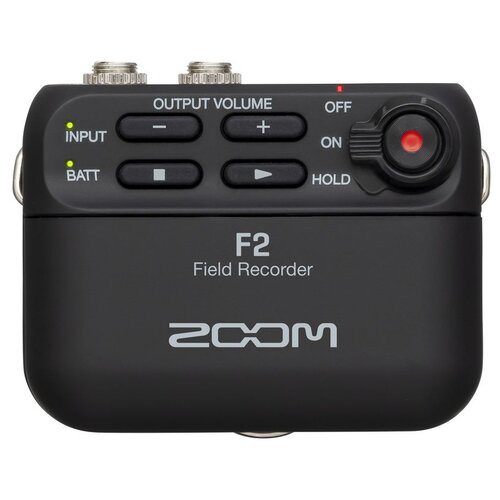 Zoom F2/B полевой стереорекордер чёрный цвет