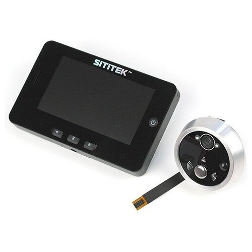 Беспроводной видеоглазок SITITEK Simple II с датчиком движения, записью и ИК подсветкой