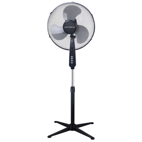 Напольный вентилятор ELECTROLITE SF 60 чёрный 3 скорости 60 Вт 210000₽