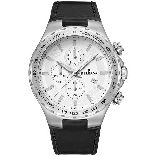 фото Швейцарские наручные часы delbana 41602.674.6.061 с хронографом