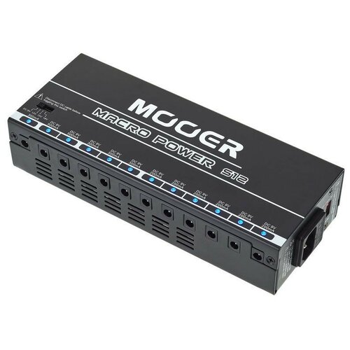 Mooer Macro Power блок питания на 12 эффектов (9В) блок питания mooer macro power s8