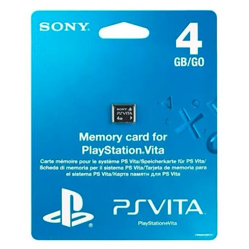 Карта памяти Sony PS Vita Memory Card 4Gb 6 0 tf card adaptor system 256gb version 3 0 sd2vita for ps vita memory card for psvita gaming 3 60 micro sd card 1000 2000 psv