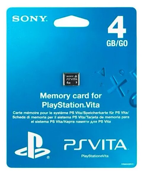 Карта памяти Sony PS Vita Memory Card 4Gb