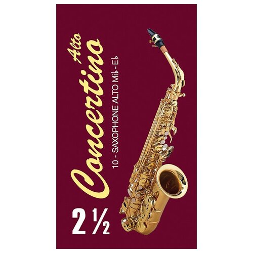 FR17SA03 Concertino Трости для саксофона альт № 2,5 (10шт), FedotovReeds