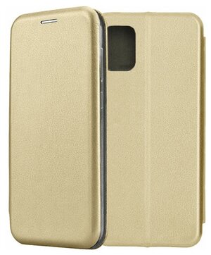 Чехол-книжка Fashion Case для Samsung Galaxy A51 A515 золотой