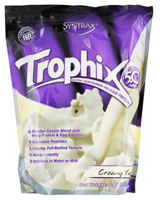 Trophix, 2270-2280 г, Creamy Vanilla / Сливочная Ваниль, 2280 г