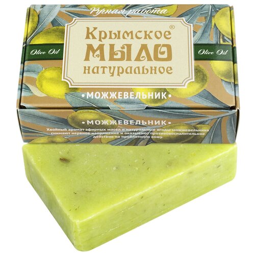 Дом Природы Крымское мыло натуральное можжевельник крымское мыло натуральное череда тм дом природы