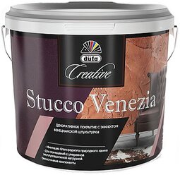 Декоративное покрытие Dufa Creative Stucco Venezia белый 4 кг