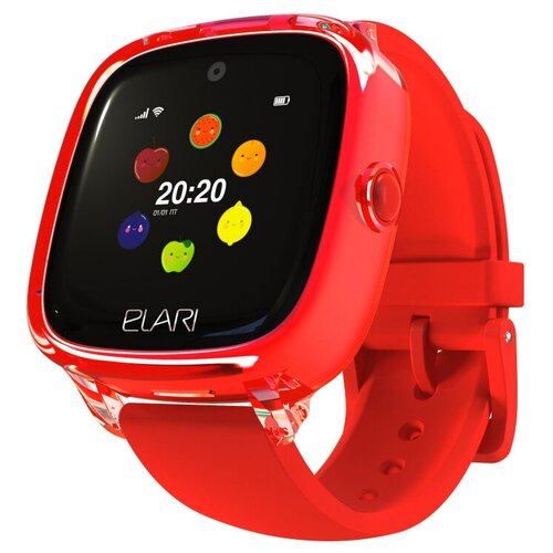 Смарт-часы детские ELARI KidPhone Fresh Red, 1.3, крас, KP-F Red