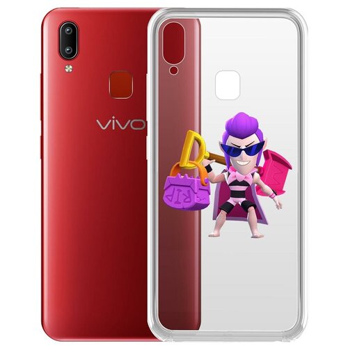 Чехол-накладка Clear Case Brawl Stars-Пляжный Мортис для Vivo Y91/Y91i/Y93/Y95 чехол накладка clear case brawl stars леон для vivo y91 y91i y93 y95