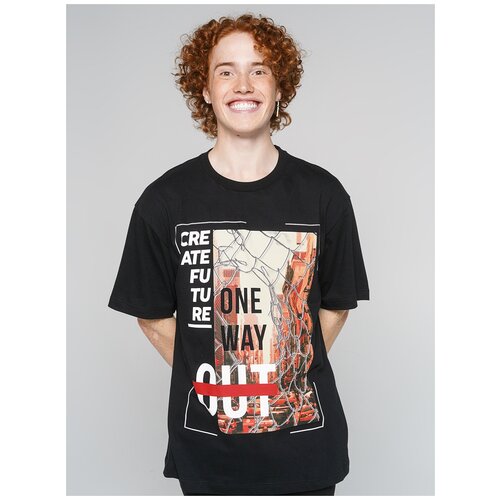 фото Футболка твое 83654 размер m, черный