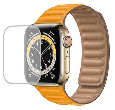 Apple Watch Series 6 44mm GPS + Cellular защитный экран Гидрогель Прозрачный (Силикон) 1 штука