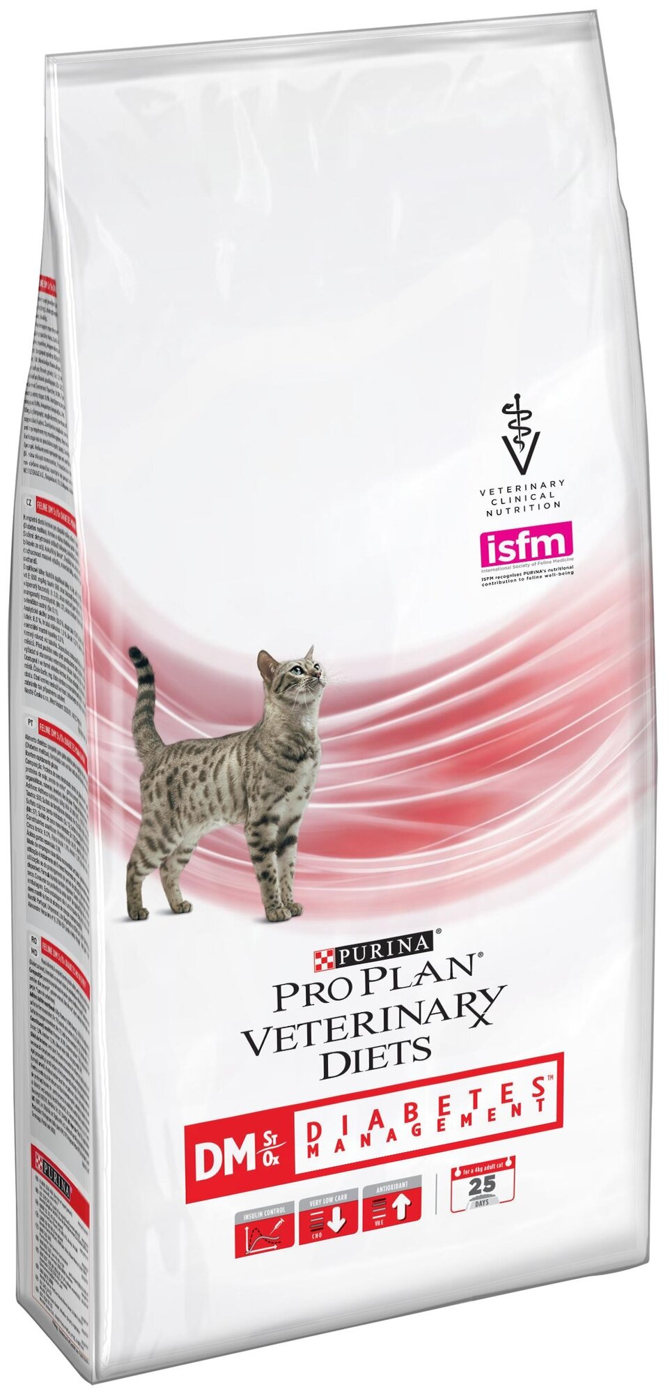 Сухой корм Pro Plan Veterinary diets DM корм для кошек при диабете, Пакет, 1,5 кг - фотография № 9