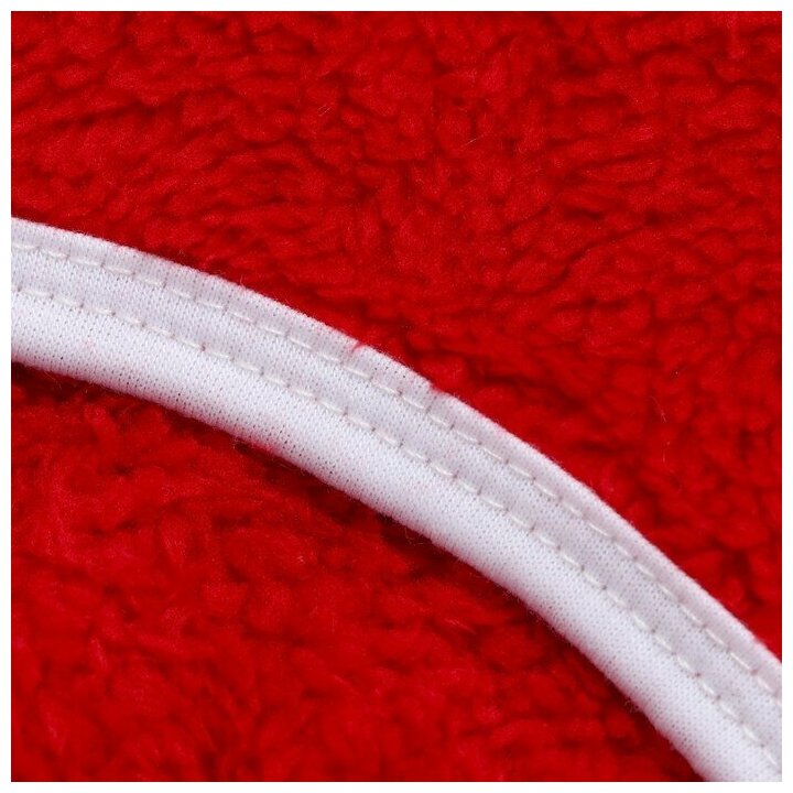 Толстовка с капюшоном "Гномик", размер S, красная (ДС 21, ОШ 28, ОШ 32 см) - фотография № 9