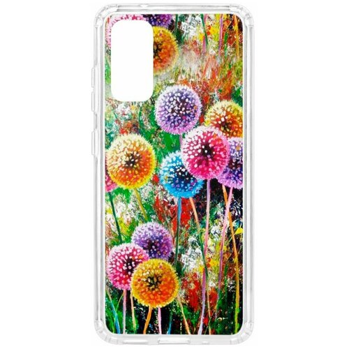 фото Чехол на samsung galaxy s20 kruche print одуванчики / чехол для samsung / чехол с рисунком / чехол с принтом / чехол для самсунг / чехол для самсунг / бампер на гелакси / чехол накладка для гэлэкси / противоударная накладка для samsung galaxy / защита для galaxy / защита на samsung / cиликоновый чехол для samaung galaxy / пластиковый чехол на самсунг / защитный чехол для самсунг / чехольчик / защита телефона / ударопрочный чехол / галакси кruче