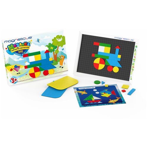 Мозаика Magneticus 146 элементов, 5 цветов (MM-146)
