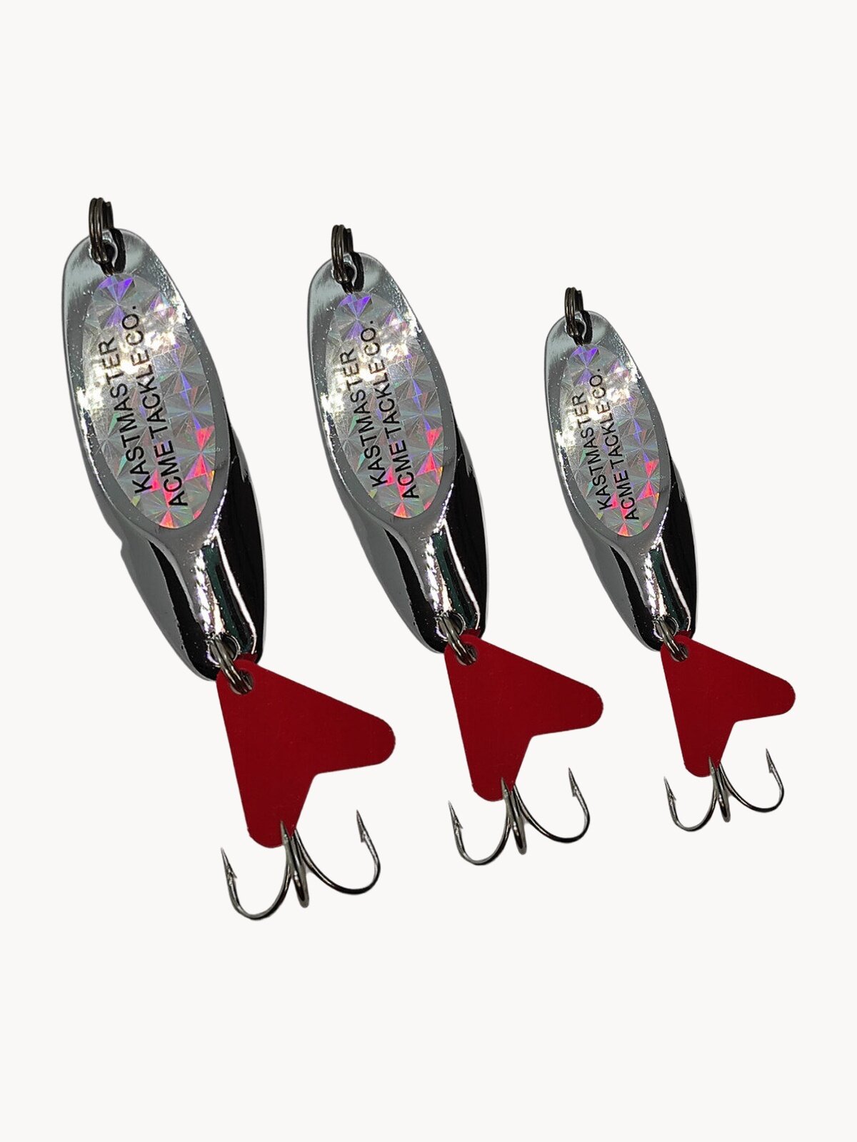 Блесна колебалка KASTMASTERS VKG 3шт 7гр 10.5гр 14гр / Кастмастер рыболовный / Блесна для рыбалки