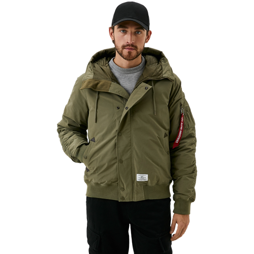 Бомбер ALPHA INDUSTRIES, размер XL, зеленый