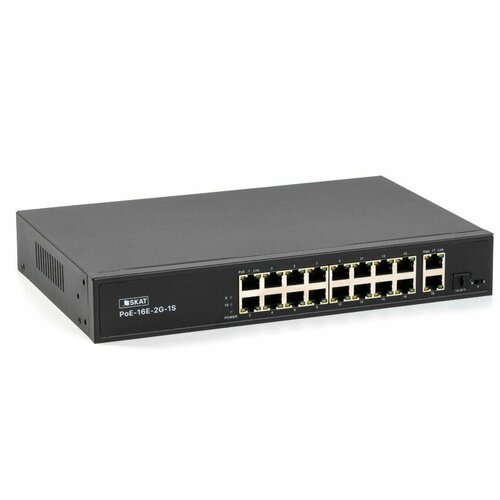 PoE-коммутатор Бастион SKAT POE-16E-2G-1S 15250₽