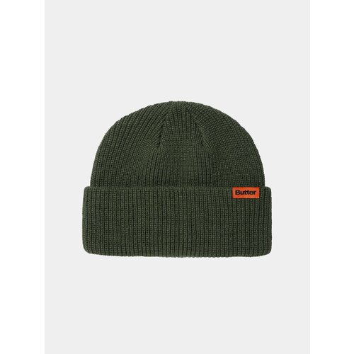 Шапка бини Butter Goods Tall Wharfie Beanie, размер OneSize, зеленый