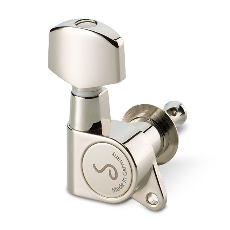 Schaller 10020120.01.36 M6 135 Top Locking 6L Колки для электрогитары Никель