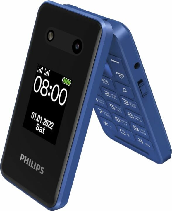 Мобильный телефон Philips Xenium E2602 синий (cte2602bu/00)