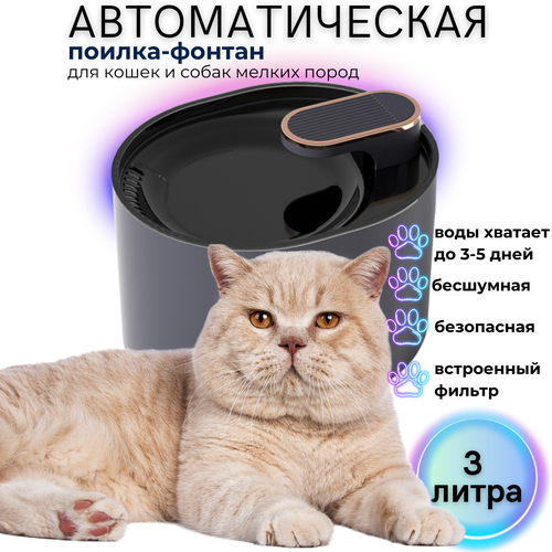 Поилка - фонтан для кошек и собак автоматическая