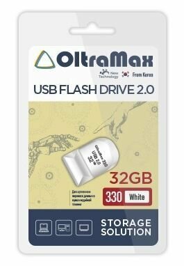 USB флэш-накопитель (OLTRAMAX OM-32GB-330-White)