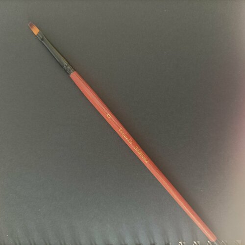 Кисть синтетика Pennelo плоская N 0 короткая ручка 255₽